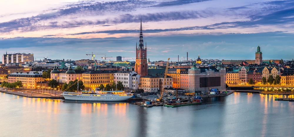 Global Sweden Landing Feature
